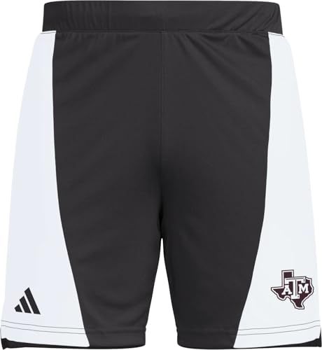 Adidas NCAA Team Shorts Texas A&m short de sport homme blanc noir XS 5L