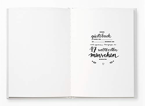 Gästebuch mit Fragen zum Ausfüllen für besondere Anlässe