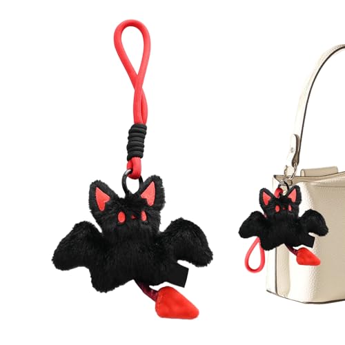 Gothic Bat Plush - Conejito, Figura Esponjosa | Decorativo De Bolso, Acento De Almohada Novedosa Adorable, Decoración De Peluche Única Para Mujeres Adolescentes, Exhibición De Escritorio De Cl Gothic Bat Plush - Conejito, Figura Esponjosa | Decorativo De Bolso, Acento De Almohada Novedosa Adorable, Decoración De Peluche Única Para Mujeres Adolescentes, Exhibición De Escritorio De Cl