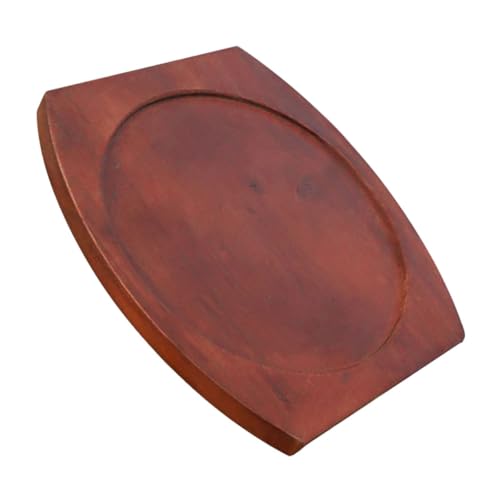 CIYODO Almohadilla para La Cacerola Térmico Horneando Caliente Servicio Tapete De Cocina Baches Portátil Plato Acogedor Cocinando Olla De Barro para Alfombra Colchoneta Brown De Madera