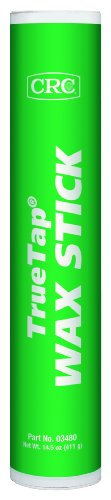 CRC 03480 Truetap Cutting Fluid Wax Stick, 14.5oz,Amber