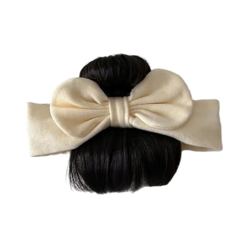 PLCPDM Lovely Baby Bowknot Bangs Wigs Hairbands Girls Hair Accessories Fashionable Hairpiece Headwear for Newborns