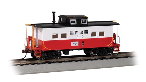 Bachmann Trains - Northeast Steel Caboose - Western Maryland® #1810 (Circus Scheme) - HO Scale