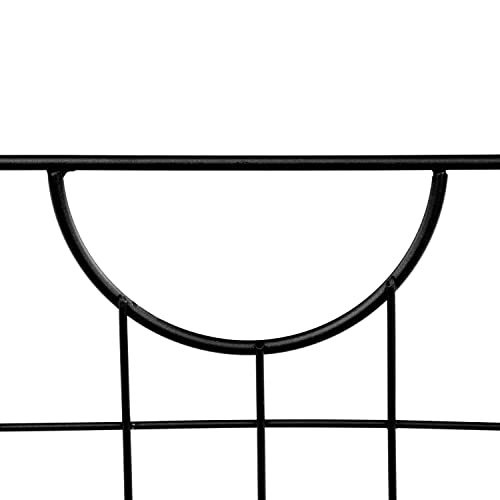 Spectrum Utility Wire Basket (Black) - Storage Bin & Décor For Bathroom, Closet, Pantry, Under Sink, Toy, Shelf, Kitchen, & Nursery Organization #TOP7