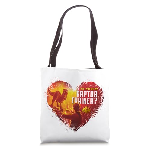 Raptor Trainer Jurassic World tote bag étudiant en tissu résistant