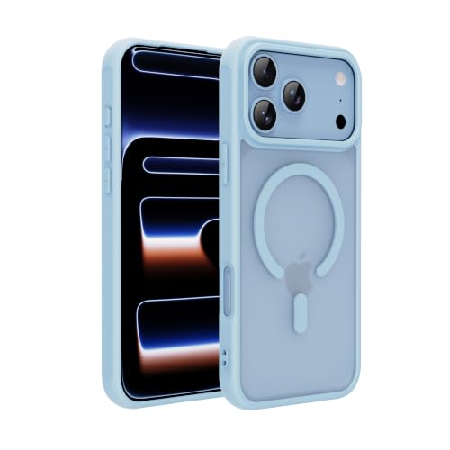 Image of for iPhone 17 Pro Max Case,Compatible with MagSafe(Light Blue)