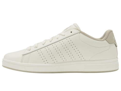 K-Swiss Męskie buty sportowe Court Base II, białe, 43 EU, biały, 43 EU