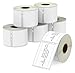 6 Rolls Dymo 30324 Compatible 2-1/8" x 2-3/4"(54mm x 70mm) Veterinary Diskette Media Labels,Compatible With Dymo 450, 450 Turbo, 4XL And Many More