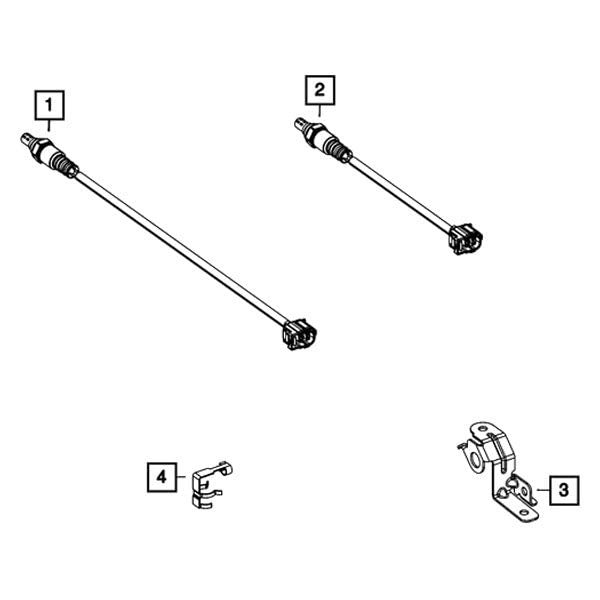 Sensor de Oxígeno Mopar 68087364AA miniatura 6