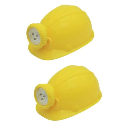 Hemoton Educational Role Play Helmet for Kids Safe Comfortable Kids Construction Hat Toddler Helmet Random Color