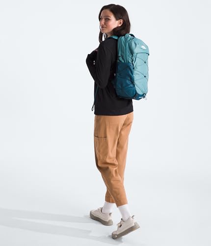 Image of The North Face Women's Borealis Commuter Laptop Backpack, Algae Blue /Midnight Petrol, One Size