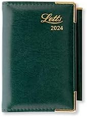 Letts Lexicon Mini Pocket Week To View 2024 Diary - Black - View #4