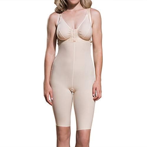 MARENA FBS Stage 1 Recovery Girdle with Suspenders, Short Length Post-Surgical Girdle for Women