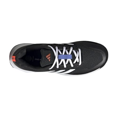 Image of Adidas Women's Gamecourt 2.0 TennisSneaker, Core Black FTWR White Solar Red, 15 UK