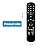 Replacement AKB76043102 MR23GA Magic Remote Control Compatible with LG OLED NanoCell 4K 8K UHD QNED Smart TVs 2019-2023, Replacement fit for LG Magic Remote MR23GA MR22GA MR21GA MR23GN AKB76043202