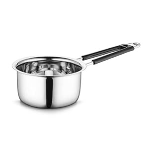 Profusion Stainless Steel Sauce Pan- (Silver, 1 PC- Capacity- 0.9 Litre)