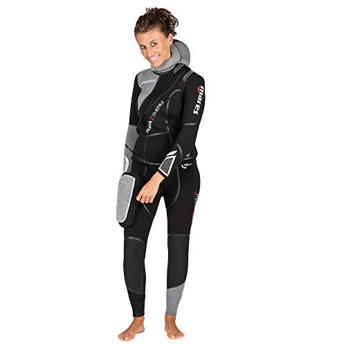 Combinaison Mares Flexa Z-Therm Femme Noir S pour plongée sous-marine