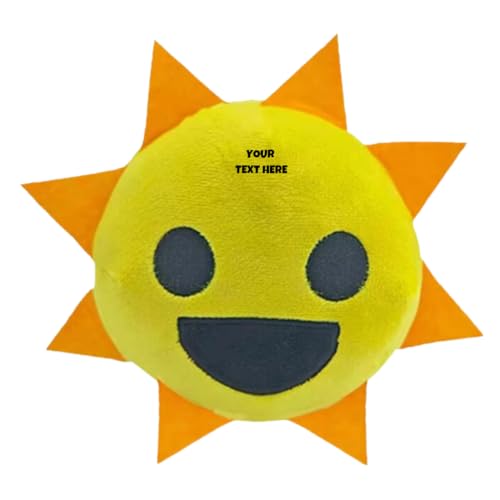Image of Customized Text Sun Flower Sprunki Plush Toys
