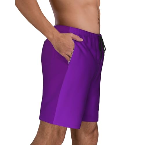 Dark Purple Color Men Beach Pants â€“ Swim Trunks for Men,Quick-Dry and Comfortable, Suitable for Beach, Surf, and Everyday Wear3
