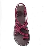  Frauen Sommer Sandalen Mode Flache Rom Stil Concise Kreuz Gebundene Hausschuhe Weibliche Mischfarbe Leichte Sandalen