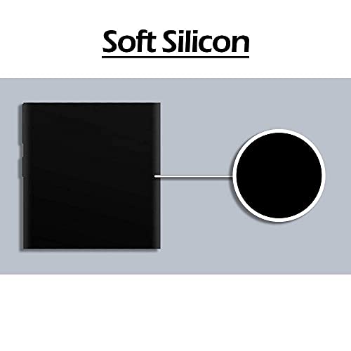 Image of Mobile Back Cover Case for Vivo V21(5G) (Silicone Case|CameraProtection|Black SC1510)