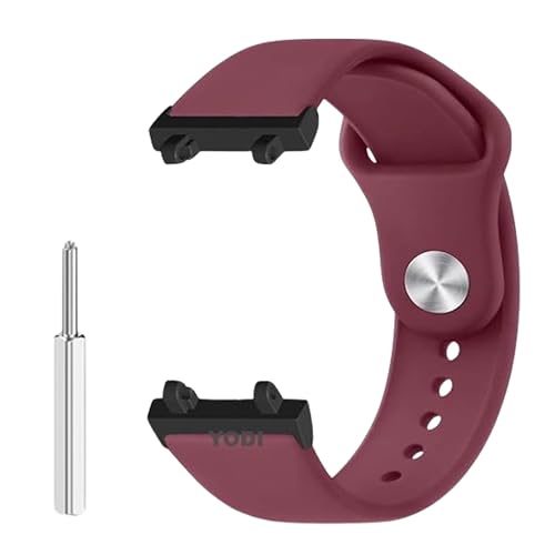 Image of YODI Strap Band Compatible with Amazfit T-Rex 2 Smartwatch Only Soft Silicone | Nylon | Chain | Leather Watch Straps with Installation Adjuster Tool For Amazfit TRex 2