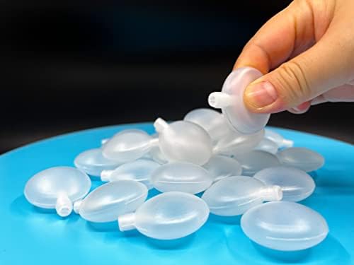 ShaLovelyna 30Pcs Noise Maker Replacement Round Toy Squeakers Repair Pet Toys for Repair Old Dog Toys Teddy Bears Depart These Into A New Pet Dog or Another Plush Toy