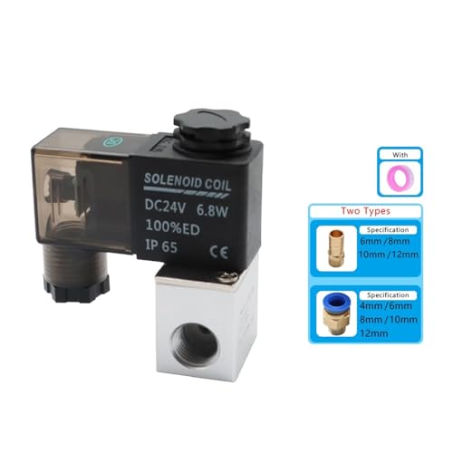 Électrovanne 2V025-08 12V haute précision pour automatisme fiable - 3