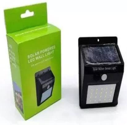20 Led Solar Motion Sensor Light, Outdoor Weatherproof for Driveway Garden Path Yard,