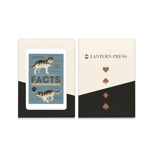 Lantern Press baraja de cartas póker para adultos 52 unidades miniatura 4