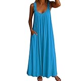 Women Basic Midi Loose Fit Plus Size Dresses for Teen Girls Short Sleeve V Neck Spandex Lounge Fall Summer Dresses 2026 Clothes Fashion Country Concert Y2K L