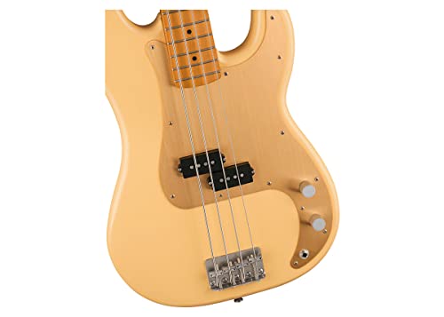 Squier Baixo de 4 cordas, direita, loira vintage (379530507)