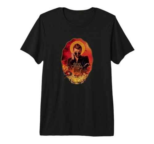 Good Omens - Crowley Chalice Premium Tri-blend T-Shirt