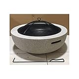 Kamino 133526 Lagerfeuerschale Garten-Feuerschale, anthrazit