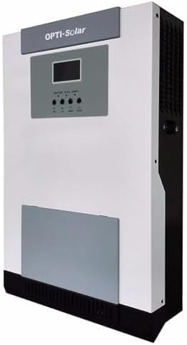 Angled view of the OPTI 3kW Solar Hybrid Inverter