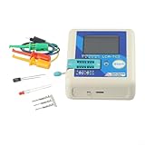 Instrument de test multifonction : le testeur de transistor LCR-TC2 est un instrument de test multifonction à écran couleur qui peut mesurer divers composants tels que triode, diode, résistance, condensateur, inducteur, thyristor, tube à effet de champ, régulateur de tension, double diode, diode électroluminescente, etc.