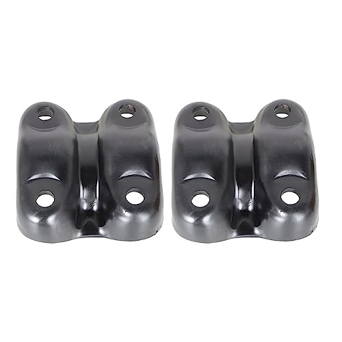 LABLT 2PCS Rear Axle U Bolt Plate Replacement for 1988-2000 Silverado Sierra 1500 Tahoe Yukon Cadillac 15592586