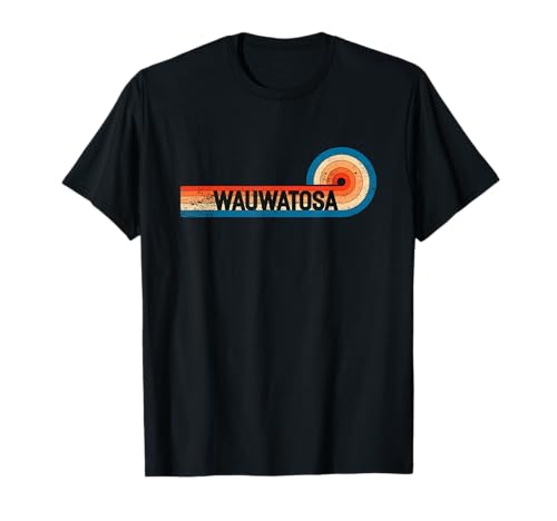 Camisa Retro Wauwatosa Vintage City Wauwatosa Camiseta