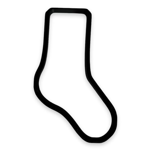 Sock Cookie Cutter With Easy Push Design