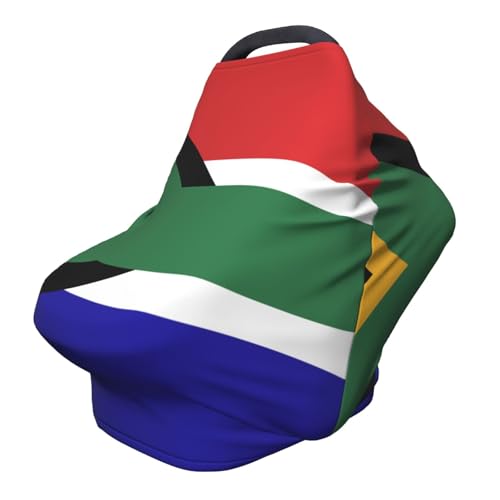 South African Flag Baby Car Seat & Nursing Cover