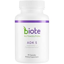 Biote Nutraceuticals - ADK 5 - Immunity + Cardiovascular 90 Capsules