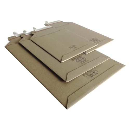 Enveloppe expedition A4 carton rigide pour eviter les documents plies - 4