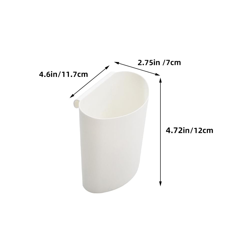 Healvian Hängender Aufbewahrungskorb 3Er Set Aufbewahrungsbecher Für Rollwagen Hängebecher Für Servierwagen Kunststoff 12.00 X 11.70 X 7.00 Cm Für Küche Haushalt Und Badezimmer