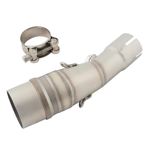 JSRCDWD(のみ) に適合するヤマハ XMAX400 XMAX X-MAX 400 2017-2024 51MM スリップオン ミドルリンクマフラーパイプ エスケープコネクトチューブ(カラー2)