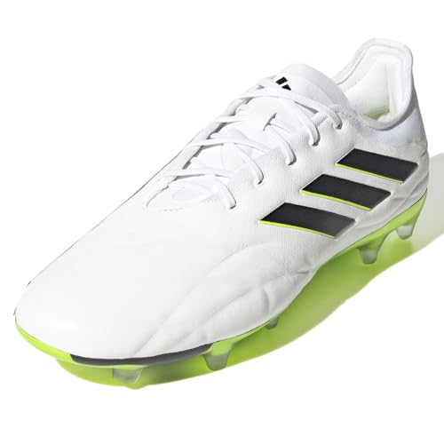 Adidas Unisex-Adult Copa Pure.2 Firm Ground White/Core Black/Lucid Lemon 4 - image 5
