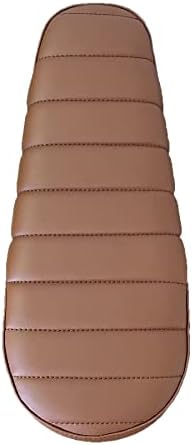 Kanebilt Cafe Racer 3″ Memory Foam Seat for Super 73 and vintage café racer seats constructed with premium synthetic UV resistant leather (Caterpillar – Brown)