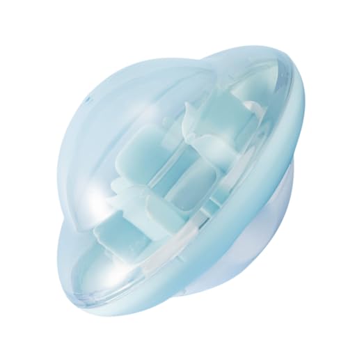 Loigohon ユーフォ パズルフィーダー 猫用タンブラー UFOデザイン 黒色ポリプロピレン