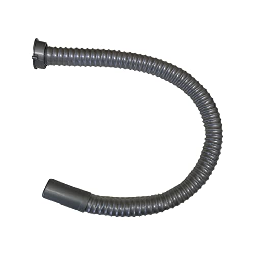 Gray Flexible Drain Hose for Shampoo Bowls -SKU:TLC-FLEXHOSE.Gray