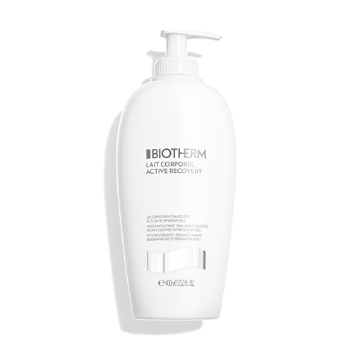BIOTHERM, Lait Corporel Active Recovery, Peaux Irritées et Abîmées, Réparation de la Barrière Cutanée, Pour Femmes et Hommes, Parfum Agrumes et Amandes,...