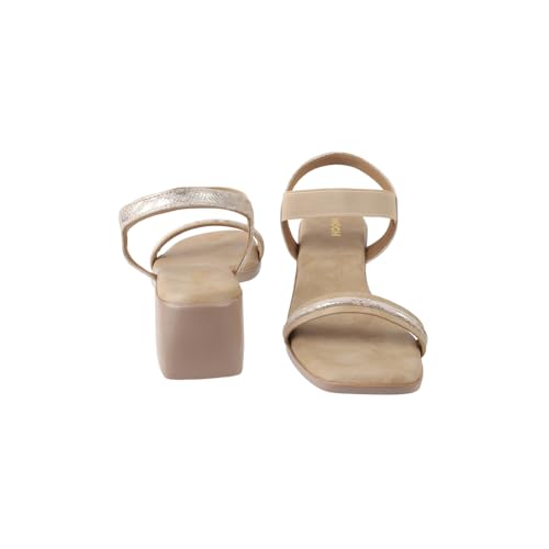Image of Mochi Women Chic Casual Mid-Heel Sandals